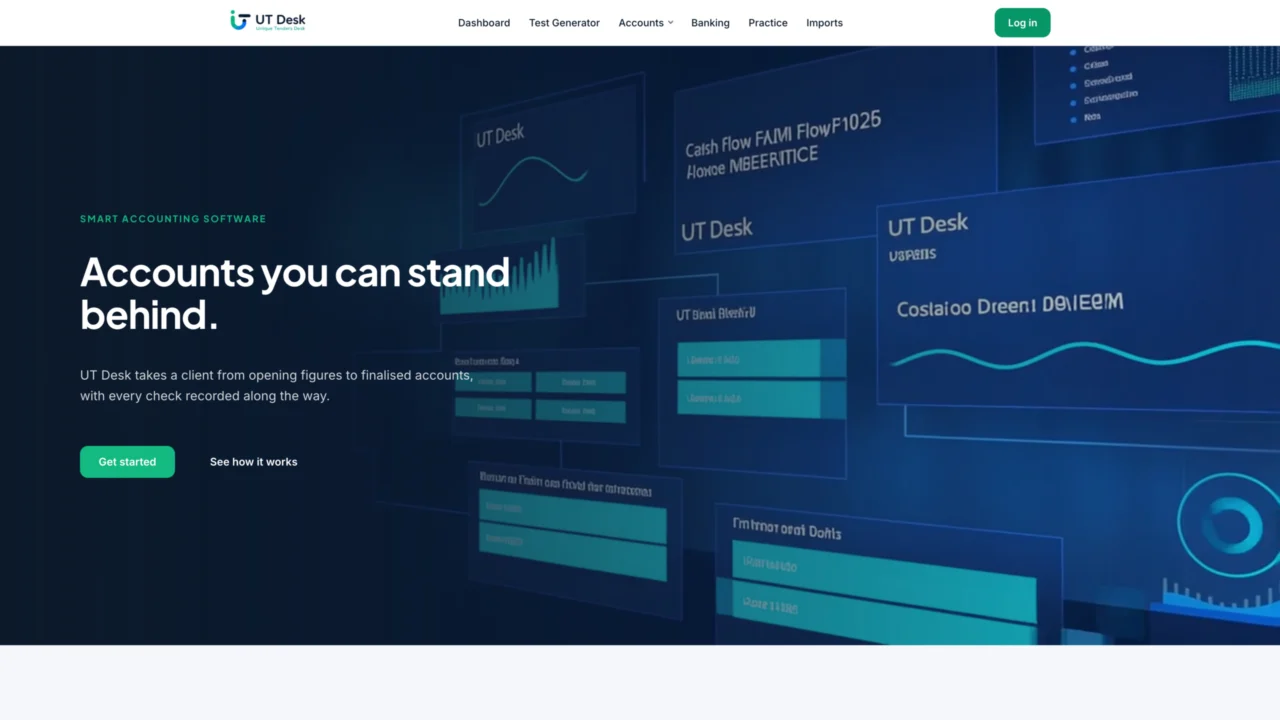 Website we built for an organisation in the accounting sector